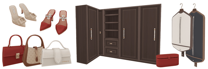 Галерея мода Набор для гардеробной Fusion Part 3 #3